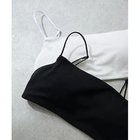 【ウィムガゼット/Whim Gazette】の【La nature linge】ベア天竺キャミソールブラ ブラック|ID: prp329100004459515 ipo3291000000031213500