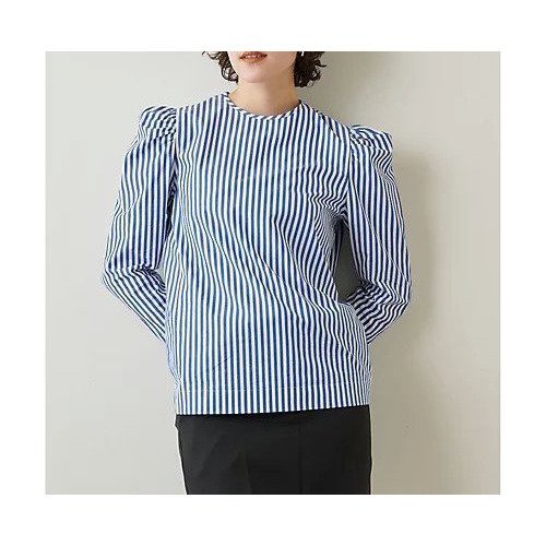 【ウィムガゼット/Whim Gazette】のパフスリーブプルオーバー 人気、トレンドファッション・服の通販 founy(ファニー) 　ファッション　Fashion　レディースファッション　Fashion for Women　トップス・カットソー　Cut & Sew Tops　カジュアルプルオーバー・ニットトップス　Pullovers & Knit Tops / Casual Pullovers　ギャザー　Gathered, Ruffled　ストライプ　Stripe, Striped Pattern　スリーブ　Sleeve, Long Sleeve / Short Sleeve　雑誌　Magazine, Fashion Magazine　ブロード　Broadcloth, Fine Cotton　ボトム　Bottoms, Lower Wear　夏　Summer　2023春夏・S/S　Spring/Summer 2023 SS23　2023年　2023　エレガント 上品　Elegant　other-3|ID: prp329100004459518 ipo3291000000031238193