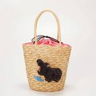 【トプカピ/TOPKAPI】の【TREASURE TOPKAPI】 アニマル カゴバッグ【ハシビロコウ/ パンダ/ カバ】 ピンク|ID: prp329100004459520 ipo3291000000031213529