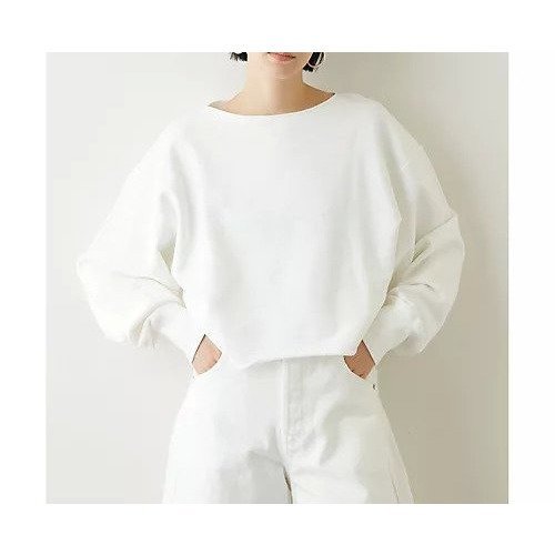 【ウィムガゼット/Whim Gazette】の裏毛クロップドプルオーバー インテリア・キッズ・メンズ・レディースファッション・服の通販 founy(ファニー) ファッション Fashion レディースファッション Fashion for Women トップス・カットソー Cut & Sew Tops カジュアルプルオーバー・ニットトップス Pullovers & Knit Tops / Casual Pullovers アメリカン American Style カットソー Cut and Sewn Top シンプル Simple, Minimal スマート Smart, Elegant トレンド Trend, Trending Now 2023春夏・S/S Spring/Summer 2023 SS23 2023年 2023 ホワイト|ID: prp329100004459523 ipo3291000000031213538