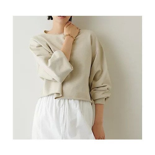 【ウィムガゼット/Whim Gazette】の裏毛クロップドプルオーバー インテリア・キッズ・メンズ・レディースファッション・服の通販 founy(ファニー) ファッション Fashion レディースファッション Fashion for Women トップス・カットソー Cut & Sew Tops カジュアルプルオーバー・ニットトップス Pullovers & Knit Tops / Casual Pullovers アメリカン American Style カットソー Cut and Sewn Top シンプル Simple, Minimal スマート Smart, Elegant トレンド Trend, Trending Now 2023春夏・S/S Spring/Summer 2023 SS23 2023年 2023 ベージュ|ID: prp329100004459523 ipo3291000000031213539