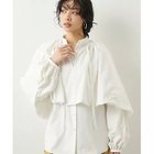 【ウィムガゼット/Whim Gazette】のタフタケープブラウス 人気、トレンドファッション・服の通販 founy(ファニー) ファッション Fashion レディースファッション Fashion for Women トップス・カットソー Cut & Sew Tops シャツ・ブラウス・オフィスカジュアル Elegant Blouses & Button-Ups 2023年 2023 2023春夏・S/S Spring/Summer 2023 SS23 おすすめ Recommended / Our Picks インナー Innerwear エレガント 上品 Elegant クラシカル Classical, Vintage-Inspired スリーブ Sleeve, Long Sleeve / Short Sleeve タフタ Taffeta, Structured Fabric ノースリーブ Sleeveless, No-Sleeve ロング Long, Long-Length thumbnail オフホワイト|ID: prp329100004459529 ipo3291000000031213558