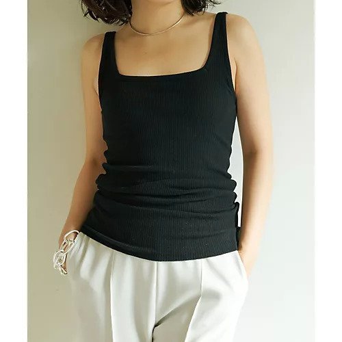 【ウィムガゼット/Whim Gazette】のカップツキリブノースリ インテリア・キッズ・メンズ・レディースファッション・服の通販 founy(ファニー) ファッション Fashion レディースファッション Fashion for Women インナー Innerwear シアー Sheer, See-Through スクエア Square, Square Shape ストレッチ Stretch, Stretchy Fabric タンク Tank Top, Sleeveless Top デコルテ Décolleté, Neckline フィット Fit, Slim Fit フロント Front, Front Design メッシュ Mesh, Net Fabric ランダム Random, Irregular 2023春夏・S/S Spring/Summer 2023 SS23 2023年 2023 エレガント 上品 Elegant ブラック|ID: prp329100004459534 ipo3291000000031213574