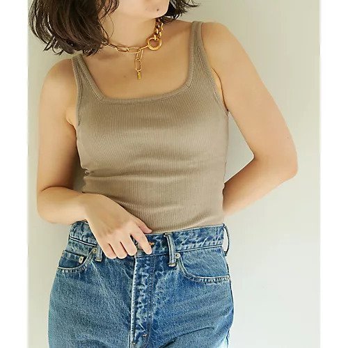 【ウィムガゼット/Whim Gazette】のカップツキリブノースリ インテリア・キッズ・メンズ・レディースファッション・服の通販 founy(ファニー) ファッション Fashion レディースファッション Fashion for Women インナー Innerwear シアー Sheer, See-Through スクエア Square, Square Shape ストレッチ Stretch, Stretchy Fabric タンク Tank Top, Sleeveless Top デコルテ Décolleté, Neckline フィット Fit, Slim Fit フロント Front, Front Design メッシュ Mesh, Net Fabric ランダム Random, Irregular 2023春夏・S/S Spring/Summer 2023 SS23 2023年 2023 エレガント 上品 Elegant ベージュ|ID: prp329100004459534 ipo3291000000031213578