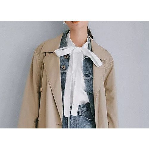 【マディソンブルー/MADISONBLUE】のノースリーブボウタイブラウス 人気、トレンドファッション・服の通販 founy(ファニー) 　ファッション　Fashion　レディースファッション　Fashion for Women　トップス・カットソー　Cut & Sew Tops　キャミソール&ノースリーブ　Camisoles & Sleeveless Tops　シャツ・ブラウス・オフィスカジュアル　Elegant Blouses & Button-Ups　エレガント 上品　Elegant　バランス　Balance, Style Balance　ラウンド　Round, Round Neck　リボン　Ribbon, Bow　洗える　Machine Washable　猫　Cat, Kitty　other-2|ID: prp329100004459535 ipo3291000000034006252