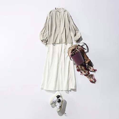 【マディソンブルー/MADISONBLUE】のフレアロングスカート 人気、トレンドファッション・服の通販 founy(ファニー) 　ファッション　Fashion　レディースファッション　Fashion for Women　スカート　Skirts　ロングスカート　Long Skirts / Maxi & Midi Skirts　フラップ　Flap, Flap Pocket　フレア　Flare, Flared　フロント　Front, Front Design　ポケット　Pocket, Pocket Detail　マキシ　Maxi, Full Length　ミリタリー　Military, Army Style　洗える　Machine Washable　other-3|ID: prp329100004459540 ipo3291000000034006253