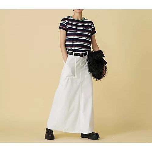 【マディソンブルー/MADISONBLUE】のフレアロングスカート インテリア・キッズ・メンズ・レディースファッション・服の通販 founy(ファニー) https://founy.com/ ファッション Fashion レディースファッション Fashion for Women スカート Skirts ロングスカート Long Skirts / Maxi & Midi Skirts フラップ Flap, Flap Pocket フレア Flare, Flared フロント Front, Front Design ポケット Pocket, Pocket Detail マキシ Maxi, Full Length ミリタリー Military, Army Style 洗える Machine Washable |ID: prp329100004459540 ipo3291000000035202823