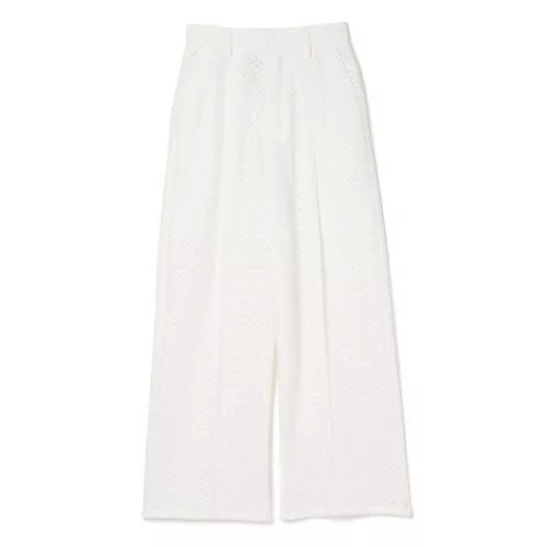 【アキラナカ/AKIRANAKA】のSylvie lace pants インテリア・キッズ・メンズ・レディースファッション・服の通販 founy(ファニー) https://founy.com/ ファッション Fashion レディースファッション Fashion for Women パンツ Pants & Trousers 2025年 2025 2025春夏・S/S Spring/Summer 2025 SS25 チェック Check, Plaid, Tartan レース Lace, Lace Fabric ロング Long, Long-Length ワイド Wide, Wide Fit 夏 Summer 春 Spring S/S・春夏 SS, Spring/Summer, Warm Season |ID: prp329100004459542 ipo3291000000032525262