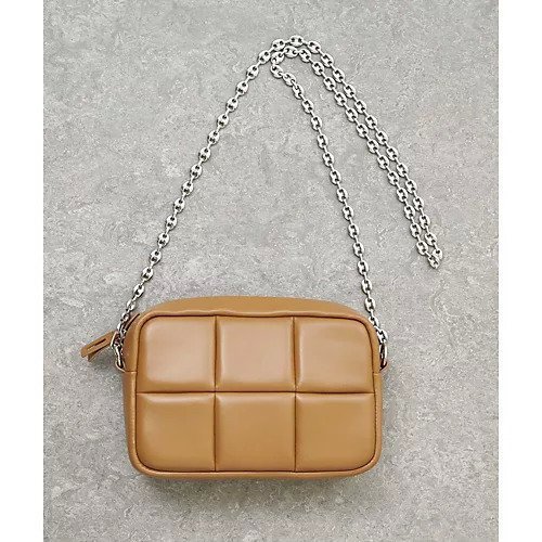 【ウィムガゼット/Whim Gazette】の【ADD CULUMN】PUFF CROSSBODY バッグ 人気、トレンドファッション・服の通販 founy(ファニー) 　ファッション　Fashion　レディースファッション　Fashion for Women　バッグ　Bags　アクセサリー　Fashion Accessories　ショルダー　Shoulder, Shoulder Strap　シルバー　Silver, Metallic Silver　スクエア　Square, Square Shape　スマホ　Smartphone, Mobile Device　財布　Wallet, Purse　ダウン　Down, Puffer　チェーン　Chain, Chain Strap　ベーシック　Basic, Essential　ポケット　Pocket, Pocket Detail　2023春夏・S/S　Spring/Summer 2023 SS23　2023年　2023　エレガント 上品　Elegant　other-3|ID: prp329100004459548 ipo3291000000031238219
