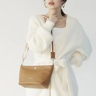 【トプカピ/TOPKAPI】の【TREASURE TOPKAPI】 ソフトシュリンク テープ コンビ レザー ミニショルダーバッグ ブラウン|ID: prp329100004459554 ipo3291000000031213671