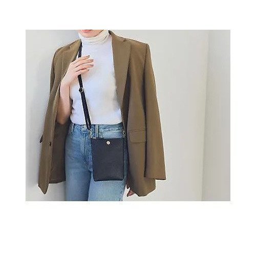 【トプカピ/TOPKAPI】の【BREATH TOPKAPI】 SCOTCH GRAIN スコッチグレイン ネオレザー サコッシュ スマホ ショルダーバッグ 人気、トレンドファッション・服の通販 founy(ファニー) 　ファッション　Fashion　レディースファッション　WOMEN　バッグ　Bag　ショルダー　Shoulder　シンプル　Simple　スタイリッシュ　Stylish　スマホ　Smartphone　スマート　Smart　スリム　Slim　財布　Wallet　人気　Popularity　ポケット　Pocket　メタル　Metal　other-3|ID: prp329100004459555 ipo3291000000031238227