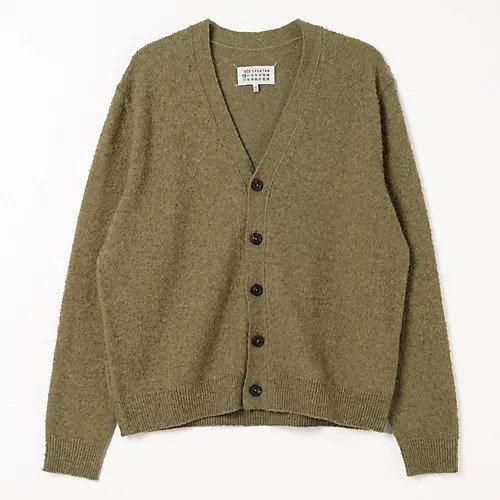 【メゾン マルジェラ/MAISON MARGIELA】のCardigan インテリア・キッズ・メンズ・レディースファッション・服の通販 founy(ファニー) https://founy.com/ ファッション Fashion レディースファッション Fashion for Women トップス・カットソー Cut & Sew Tops カーディガン・羽織り Layered Style Cardigans 2025年 2025 2025春夏・S/S Spring/Summer 2025 SS25 カーディガン Cardigan, Knitwear ネップ Nepp, Slub Yarn ロング Long, Long-Length 軽量 Lightweight, Ultra Light |ID: prp329100004459565 ipo3291000000035315468