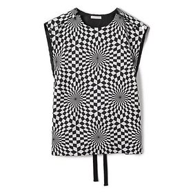 【テルマ/TELMA】のPrinted Apron Tops 人気、トレンドファッション・服の通販 founy(ファニー) ファッション Fashion レディースファッション Fashion for Women トップス・カットソー Cut & Sew Tops 2025年 2025 2025春夏・S/S Spring/Summer 2025 SS25 パターン Pattern, Design Print プリント Print, Printed Pattern リボン Ribbon, Bow 洗える Machine Washable |ID:prp329100004459570