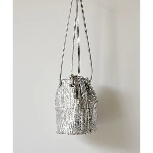 【ウィムガゼット/Whim Gazette】の【MARCO MASI】ラフィアミニショルダー インテリア・キッズ・メンズ・レディースファッション・服の通販 founy(ファニー) 　ファッション　Fashion　レディースファッション　Fashion for Women　イタリア　Italy　コンビ　Combo, Combination Style　シルバー　Silver, Metallic Silver　定番　Standard, Basic Item　人気　Popular, Best Seller　バケツ　Bucket, Bucket Style　フォルム　Silhouette, Form　ミラノ　Milano Style, Italian-Inspired　ラフィア　Raffia, Natural Straw　2022年　2022　2022 春夏 S/S　Spring/Summer 2022 SS22　夏　Summer　エレガント 上品　Elegant　シルバー|ID: prp329100004459591 ipo3291000000031213846