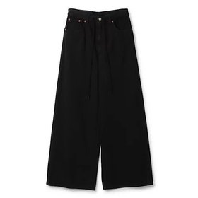 【エムエム6 メゾン マルタン マルジェラ/MM6 Maison Martin Margiela】 PANTS 5 POCKETS人気、トレンドファッション・服の通販 founy(ファニー) ファッション Fashion レディースファッション Fashion for Women パンツ Pants & Trousers 2024年 2024 2024-2025秋冬・A/W Autumn/Winter 2024–25 AW24–25 デニム Denim, Jeans Material ドローコード Drawcord, Drawstring Cord ドローストリング Drawstring, Pull Cord リラックス Relax, Relaxed Fit ルーズ Loose, Oversized ワイド Wide, Wide Fit |ID:prp329100004459609