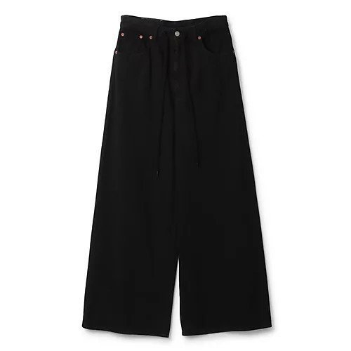 【エムエム6 メゾン マルタン マルジェラ/MM6 Maison Martin Margiela】のPANTS 5 POCKETS 人気、トレンドファッション・服の通販 founy(ファニー) 　ファッション　Fashion　レディースファッション　Fashion for Women　パンツ　Pants & Trousers　2024年　2024　2024-2025秋冬・A/W　Autumn/Winter 2024–25 AW24–25　デニム　Denim, Jeans Material　ドローコード　Drawcord, Drawstring Cord　ドローストリング　Drawstring, Pull Cord　リラックス　Relax, Relaxed Fit　ルーズ　Loose, Oversized　ワイド　Wide, Wide Fit　 other-1|ID: prp329100004459609 ipo3291000000034594304