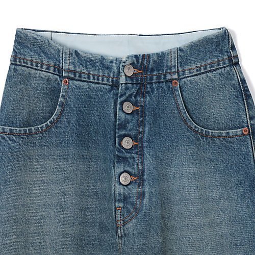 【エムエム6 メゾン マルタン マルジェラ/MM6 Maison Martin Margiela】のPANTS 5 POCKETS 人気、トレンドファッション・服の通販 founy(ファニー) ファッション Fashion レディースファッション Fashion for Women パンツ Pants & Trousers デニム Denim, Jeans Material フロント Front, Front Design ヴィンテージ Vintage Style 洗える Machine Washable other-3|ID: prp329100004459609 ipo3291000000034767225