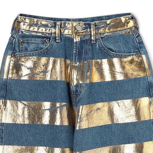 【テルマ/TELMA】のGold Stripe Denim 人気、トレンドファッション・服の通販 founy(ファニー) 　ファッション　Fashion　レディースファッション　Ladies' Fashion Online　2025年　2025　2025春夏・S/S　2025 Spring/Summer Fashion S/S　デニム　Denim　ベーシック　Basic　ボーダー　Border　ポケット　Pocket　ワイド　Wide　洗える　Washable　other-3|ID: prp329100004459617 ipo3291000000032525349