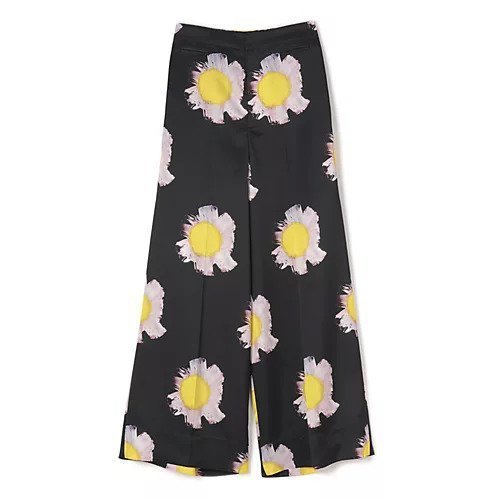 【テルマ/TELMA】のPrinted Wide Pants インテリア・キッズ・メンズ・レディースファッション・服の通販 founy(ファニー) 　ファッション　Fashion　レディースファッション　Ladies' Fashion Online　パンツ　Pants & Trousers　2025年　2025　2025春夏・S/S　2025 Spring/Summer Fashion S/S　プリント　Print　ロング　Long　ワイド　Wide　洗える　Washable　SMALL L PURPLE COSMOS|ID: prp329100004459619 ipo3291000000032525238