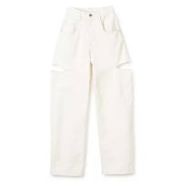 【メゾン マルジェラ/MAISON MARGIELA】のPANTS 5 POCKETS 人気、トレンドファッション・服の通販 founy(ファニー) ファッション Fashion レディースファッション Fashion for Women パンツ Pants & Trousers 2025年 2025 2025春夏・S/S Spring/Summer 2025 SS25 カットオフ Cut-Off Design デニム Denim, Jeans Material 洗える Machine Washable |ID:prp329100004459635