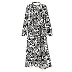 【テルマ/TELMA】 Optical Checked Easy Dress人気、トレンドファッション・服の通販 founy(ファニー) ファッション Fashion レディースファッション Fashion for Women ワンピース Dresses フォーマル・パーティードレス・結婚式用ドレス Elegant & Casual Dresses 2025年 2025 2025春夏・S/S Spring/Summer 2025 SS25 モノトーン Monotone, Black and White 洗える Machine Washable |ID:prp329100004459650