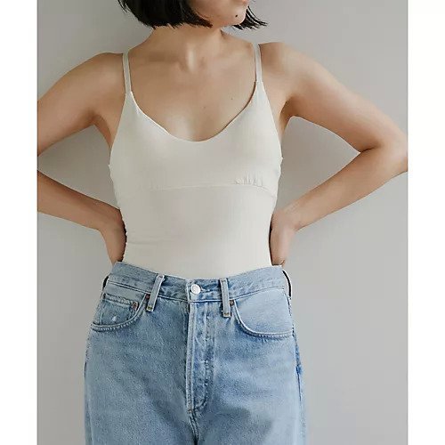 【ウィムガゼット/Whim Gazette】の【nee mee】キャミソールボディスーツ 人気、トレンドファッション・服の通販 founy(ファニー) 　ファッション　Fashion　レディースファッション　Fashion for Women　トップス・カットソー　Cut & Sew Tops　キャミソール&ノースリーブ　Camisoles & Sleeveless Tops　インナー　Innerwear　コレクション　Collection, Seasonal Line　シアー　Sheer, See-Through　チェック　Check, Plaid, Tartan　人気　Popular, Best Seller　フィット　Fit, Slim Fit　ラップ　Wrap, Wrap Design　other-2|ID: prp329100004459681 ipo3291000000031238378