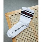 【ウィムガゼット/Whim Gazette】の【SELF MADE】ロゴSOX ホワイト|ID: prp329100004459684 ipo3291000000031214304