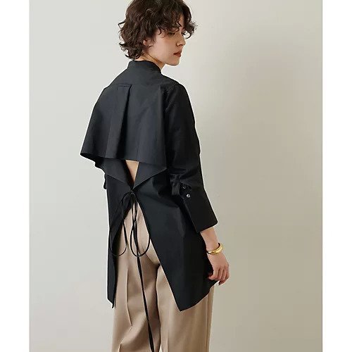 【ウィムガゼット/Whim Gazette】のバックシャンシャツ インテリア・キッズ・メンズ・レディースファッション・服の通販 founy(ファニー) https://founy.com/ ファッション Fashion レディースファッション Fashion for Women トップス・カットソー Cut & Sew Tops シャツ・ブラウス・オフィスカジュアル Elegant Blouses & Button-Ups バッグ Bags 2023年 2023 2023春夏・S/S Spring/Summer 2023 SS23 インナー Innerwear カフス Cuff Design シャーリング Shirring, Ruched シンプル Simple, Minimal タートルネック Turtleneck, High Neck ドレス Dress, One-Piece フロント Front, Front Design エレガント 上品 Elegant |ID: prp329100004459701 ipo3291000000031214377
