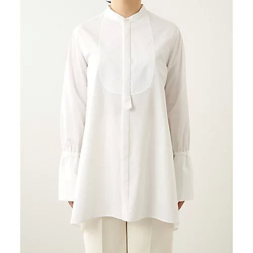 【ウィムガゼット/Whim Gazette】のバックシャンシャツ 人気、トレンドファッション・服の通販 founy(ファニー) 　ファッション　Fashion　レディースファッション　Fashion for Women　トップス・カットソー　Cut & Sew Tops　シャツ・ブラウス・オフィスカジュアル　Elegant Blouses & Button-Ups　バッグ　Bags　2023年　2023　2023春夏・S/S　Spring/Summer 2023 SS23　インナー　Innerwear　カフス　Cuff Design　シャーリング　Shirring, Ruched　シンプル　Simple, Minimal　タートルネック　Turtleneck, High Neck　ドレス　Dress, One-Piece　フロント　Front, Front Design　エレガント 上品　Elegant　other-2|ID: prp329100004459701 ipo3291000000031238402