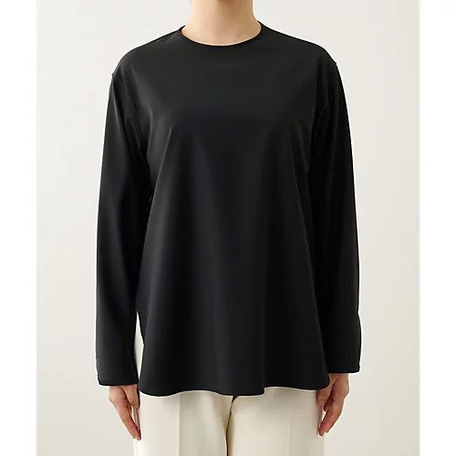 【ウィムガゼット/Whim Gazette】のストレッチクルーネックプルオーバー 人気、トレンドファッション・服の通販 founy(ファニー) 　ファッション　Fashion　レディースファッション　Fashion for Women　トップス・カットソー　Cut & Sew Tops　カジュアルプルオーバー・ニットトップス　Pullovers & Knit Tops / Casual Pullovers　シンプル　Simple, Minimal　ストレッチ　Stretch, Stretchy Fabric　セットアップ　Set-Up, Coordinated Outfit　トレンド　Trend, Trending Now　ドレープ　Drape, Draping Fabric　ベーシック　Basic, Essential　メランジ　Melange, Mixed Yarn　おすすめ　Recommended / Our Picks　2023春夏・S/S　Spring/Summer 2023 SS23　2023年　2023　エレガント 上品　Elegant　other-2|ID: prp329100004459703 ipo3291000000031238404