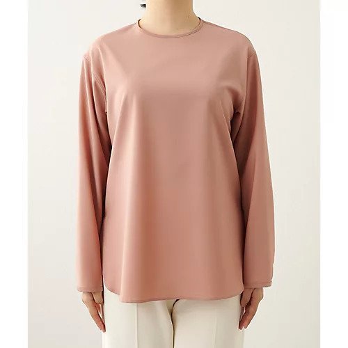 【ウィムガゼット/Whim Gazette】のストレッチクルーネックプルオーバー 人気、トレンドファッション・服の通販 founy(ファニー) 　ファッション　Fashion　レディースファッション　Fashion for Women　トップス・カットソー　Cut & Sew Tops　カジュアルプルオーバー・ニットトップス　Pullovers & Knit Tops / Casual Pullovers　シンプル　Simple, Minimal　ストレッチ　Stretch, Stretchy Fabric　セットアップ　Set-Up, Coordinated Outfit　トレンド　Trend, Trending Now　ドレープ　Drape, Draping Fabric　ベーシック　Basic, Essential　メランジ　Melange, Mixed Yarn　おすすめ　Recommended / Our Picks　2023春夏・S/S　Spring/Summer 2023 SS23　2023年　2023　エレガント 上品　Elegant　other-3|ID: prp329100004459703 ipo3291000000031238405