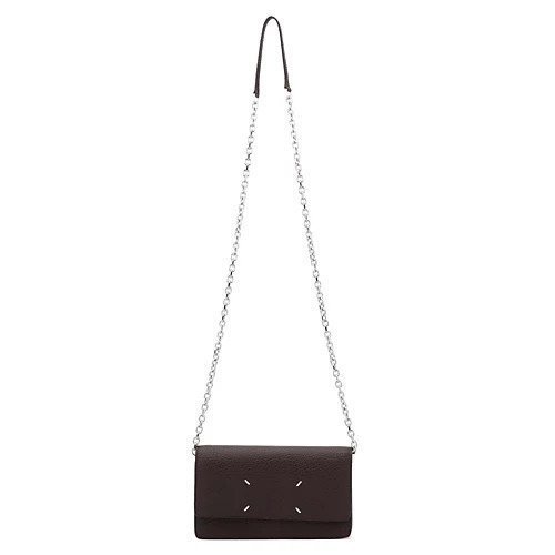 【メゾン マルジェラ/MAISON MARGIELA】のLARGE CHAIN WALLET インテリア・キッズ・メンズ・レディースファッション・服の通販 founy(ファニー) 　ファッション　Fashion　レディースファッション　WOMEN　ジップ　Zip　フラップ　Flap　Walnut|ID: prp329100004459707 ipo3291000000031874436