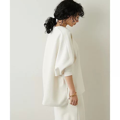 【ウィムガゼット/Whim Gazette】のダンボールプルオーバー 人気、トレンドファッション・服の通販 founy(ファニー) 　ファッション　Fashion　レディースファッション　WOMEN　トップス・カットソー　Tops/Tshirt　プルオーバー　Pullover　2023年　2023　2023春夏・S/S　Ss,Spring/Summer,2023　スリット　Slit　スリーブ　Sleeve　バランス　Balance　エレガント 上品　Elegant　other-3|ID: prp329100004459710 ipo3291000000031238411