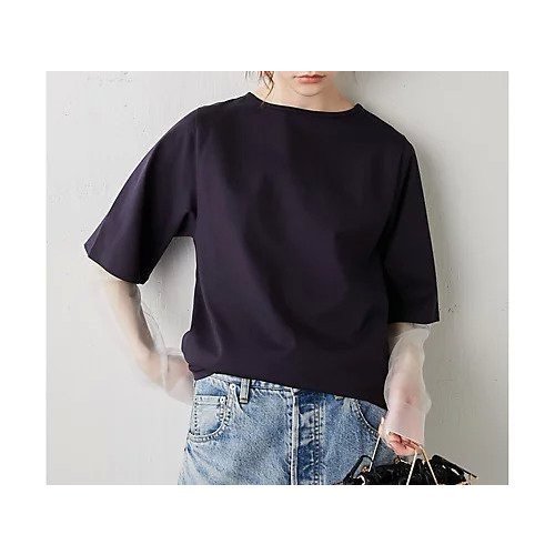 【ウィムガゼット/Whim Gazette】のテンジクハーフスリーブプルオーバー インテリア・キッズ・メンズ・レディースファッション・服の通販 founy(ファニー) https://founy.com/ ファッション Fashion レディースファッション WOMEN トップス・カットソー Tops/Tshirt プルオーバー Pullover 2023年 2023 2023春夏・S/S Ss,Spring/Summer,2023 おすすめ Recommend シンプル Simple スリーブ Sleeve トレンド Trend ハーフ Half エレガント 上品 Elegant 半袖 Short Sleeve |ID: prp329100004459718 ipo3291000000031214478
