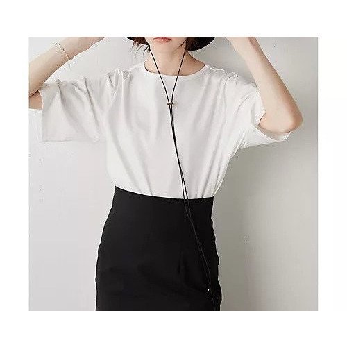 【ウィムガゼット/Whim Gazette】のテンジクハーフスリーブプルオーバー インテリア・キッズ・メンズ・レディースファッション・服の通販 founy(ファニー) 　ファッション　Fashion　レディースファッション　WOMEN　トップス・カットソー　Tops/Tshirt　プルオーバー　Pullover　2023年　2023　2023春夏・S/S　Ss,Spring/Summer,2023　おすすめ　Recommend　シンプル　Simple　スリーブ　Sleeve　トレンド　Trend　ハーフ　Half　エレガント 上品　Elegant　半袖　Short Sleeve　オフホワイト|ID: prp329100004459718 ipo3291000000031214482