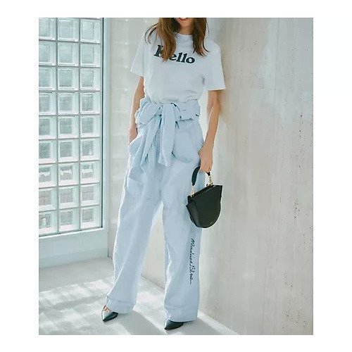 【マディソンブルー/MADISONBLUE】のHELLO CREW NECK TEE 人気、トレンドファッション・服の通販 founy(ファニー) 　ファッション　Fashion　レディースファッション　WOMEN　コンパクト　Compact　ジャケット　Jacket　人気　Popularity　定番　Standard　other-2|ID: prp329100004459721 ipo3291000000031238424