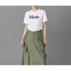 【マディソンブルー/MADISONBLUE】のHELLO CREW NECK TEE 人気、トレンドファッション・服の通販 founy(ファニー) ファッション Fashion レディースファッション Fashion for Women コンパクト Compact, Small Size ジャケット Jacket, Outerwear 人気 Popular, Best Seller 定番 Standard, Basic Item thumbnail WHITE|ID: prp329100004459721 ipo3291000000033034842
