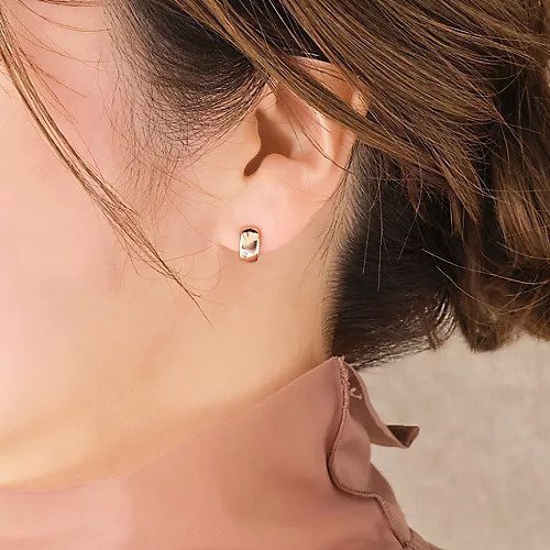 【フィービィー/phoebe】の【金属アレルギー対応】【痛くないシリーズ】モードミニマルフープライトフィットイヤリング ローズゴールド 人気、トレンドファッション・服の通販 founy(ファニー) 　ファッション　Fashion　レディースファッション　Fashion for Women　ジュエリー　Jewelry　ファッションリング　Fashion Rings　イヤリング・フープ・ドロップタイプ　Hoop, Drop & Clip Earrings　おすすめ　Recommended / Our Picks　イヤリング　Earrings　イヤーカフ　Ear Cuffs　シンプル　Simple, Minimal　フープ　Hoop, Hoop Earrings　ローズ　Rose, Rose Motif　軽量　Lightweight, Ultra Light　 other-1|ID: prp329100004459725 ipo3291000000031214526