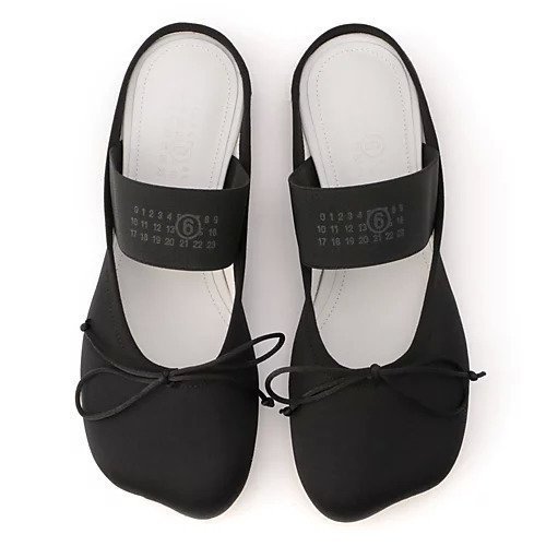 【エムエム6 メゾン マルタン マルジェラ/MM6 Maison Martin Margiela】のSLIPPER 人気、トレンドファッション・服の通販 founy(ファニー) 　ファッション　Fashion　レディースファッション　Fashion for Women　2025年　2025　2025春夏・S/S　Spring/Summer 2025 SS25　スリッパ　Slippers, Room Shoes　バレエ　Ballet, Ballet Style　フィット　Fit, Slim Fit　ラップ　Wrap, Wrap Design　リボン　Ribbon, Bow　ワイド　Wide, Wide Fit　other-3|ID: prp329100004459729 ipo3291000000032525986