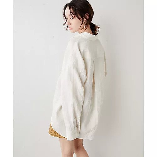 【ウィムガゼット/Whim Gazette】のリネンシャツ 人気、トレンドファッション・服の通販 founy(ファニー) 　ファッション　Fashion　レディースファッション　Fashion for Women　トップス・カットソー　Cut & Sew Tops　シャツ・ブラウス・オフィスカジュアル　Elegant Blouses & Button-Ups　フロント　Front, Front Design　ポケット　Pocket, Pocket Detail　羽織　Haori, Light Jacket　リネン　Linen, Linen Fabric　リラックス　Relax, Relaxed Fit　ワッシャー　Washer, Crinkled Finish　夏　Summer　2023春夏・S/S　Spring/Summer 2023 SS23　2023年　2023　エレガント 上品　Elegant　other-3|ID: prp329100004459737 ipo3291000000031238445