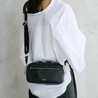 【トプカピ/TOPKAPI】の【TREASURE TOPKAPI】シュリンクレザー スクエア 2way ショルダー バッグ ブラック|ID: prp329100004459752 ipo3291000000031605001