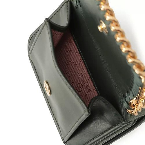 【ステラ マッカートニー/STELLA McCARTNEY】のTrifold Wallet Eco Shaggy Deer W/Gold Color Chain 人気、トレンドファッション・服の通販 founy(ファニー) 　ファッション　Fashion　レディースファッション　WOMEN　コイン　Coin　チェーン　Chain　チャーム　Charm　フラップ　Flap　財布　Wallet　other-3|ID: prp329100004459767 ipo3291000000031253607