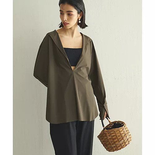 【ウィムガゼット/Whim Gazette】のラッシュガード インテリア・キッズ・メンズ・レディースファッション・服の通販 founy(ファニー) 　ファッション　Fashion　レディースファッション　Fashion for Women　スポーツウェア　Functional & Stylish Sportswear　イタリア　Italy　カフス　Cuff Design　コレクション　Collection, Seasonal Line　ショーツ　Shorts, Short Pants　スタイリッシュ　Stylish, Fashionable　スリーブ　Sleeve, Long Sleeve / Short Sleeve　フィット　Fit, Slim Fit　ヨガ　Yoga, Yoga Wear　おすすめ　Recommended / Our Picks　2023春夏・S/S　Spring/Summer 2023 SS23　2023年　2023　エレガント 上品　Elegant　ブラウン|ID: prp329100004459775 ipo3291000000031214759