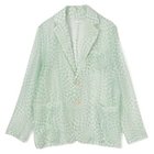 【テルマ/TELMA】のOptical Checked Sheer Jacket OPTICAL L GREEN CHECK|ID: prp329100004459777 ipo3291000000032526505