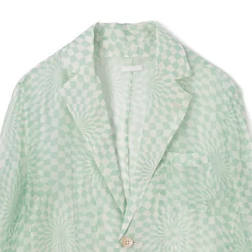 【テルマ/TELMA】のOptical Checked Sheer Jacket 人気、トレンドファッション・服の通販 founy(ファニー) 　ファッション　Fashion　レディースファッション　Ladies' Fashion Online　アウター　Coat Outerwear　ジャケット　Jackets　2025年　2025　2025春夏・S/S　2025 Spring/Summer Fashion S/S　エアリー　Airy　シアー　Sheer　ジャケット　Jacket　チェック　Check　夏　Summer　other-3|ID: prp329100004459777 ipo3291000000032526507