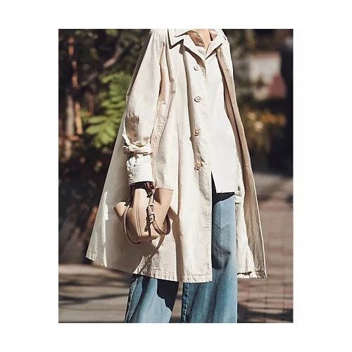 【メゾン マルジェラ/MAISON MARGIELA】のTRENCH COAT 人気、トレンドファッション・服の通販 founy(ファニー) 　ファッション　Fashion　レディースファッション　Ladies' Fashion Online　アウター　Coat Outerwear　コート　Coats　トレンチコート　Trench Coats　2025年　2025　2025春夏・S/S　Ss,Spring/Summer,2025　エレガント 上品　Elegant　トレンチ　Trench　ドッキング　Docking　other-2|ID: prp329100004459787 ipo3291000000032526518