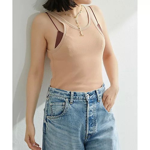 【ウィムガゼット/Whim Gazette】の【OVERNEATH】リブタンク 人気、トレンドファッション・服の通販 founy(ファニー) ファッション Fashion レディースファッション Fashion for Women スタイリッシュ Stylish, Fashionable タンク Tank Top, Sleeveless Top デコルテ Décolleté, Neckline フィット Fit, Slim Fit ブライト Bright, Shiny おすすめ Recommended / Our Picks 2023春夏・S/S Spring/Summer 2023 SS23 2023年 2023 other-2|ID: prp329100004459827 ipo3291000000031238534