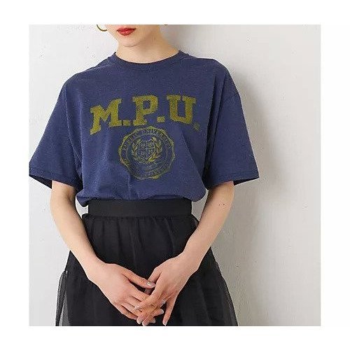 【ウィムガゼット/Whim Gazette】の【THE PAUSE】カレッジロゴTシャツ 人気、トレンドファッション・服の通販 founy(ファニー) 　ファッション　Fashion　レディースファッション　Fashion for Women　トップス・カットソー　Cut & Sew Tops　シャツ・ブラウス・オフィスカジュアル　Elegant Blouses & Button-Ups　ロングTシャツ・Tシャツ　Longline T-Shirts & Tees　イエロー　Yellow　ヴィンテージ　Vintage Style　カットソー　Cut and Sewn Top　グラデーション　Gradient, Ombre　プリント　Print, Printed Pattern　メッシュ　Mesh, Net Fabric　ユーズド　Used, Vintage-Look　ワーク　Workwear, Utility Style　おすすめ　Recommended / Our Picks　2023春夏・S/S　Spring/Summer 2023 SS23　2023年　2023　 other-1|ID: prp329100004459834 ipo3291000000031215061