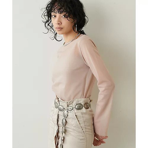 【ウィムガゼット/Whim Gazette】のシアープルオーバー インテリア・キッズ・メンズ・レディースファッション・服の通販 founy(ファニー) 　ファッション　Fashion　レディースファッション　WOMEN　トップス・カットソー　Tops/Tshirt　プルオーバー　Pullover　インナー　Inner　キャミソール　Camisole　コンパクト　Compact　シアー　Sheer　シンプル　Simple　スウェット　Sweat　スリット　Slit　バランス　Balance　ベビー　Baby　ロング　Long　おすすめ　Recommend　2023春夏・S/S　Ss,Spring/Summer,2023　2023年　2023　エレガント 上品　Elegant　ベビーピンク|ID: prp329100004459852 ipo3291000000031215180