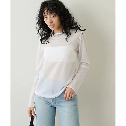 【ウィムガゼット/Whim Gazette】のシアープルオーバー 人気、トレンドファッション・服の通販 founy(ファニー) 　ファッション　Fashion　レディースファッション　WOMEN　トップス・カットソー　Tops/Tshirt　プルオーバー　Pullover　インナー　Inner　キャミソール　Camisole　コンパクト　Compact　シアー　Sheer　シンプル　Simple　スウェット　Sweat　スリット　Slit　バランス　Balance　ベビー　Baby　ロング　Long　おすすめ　Recommend　2023春夏・S/S　Ss,Spring/Summer,2023　2023年　2023　エレガント 上品　Elegant　other-2|ID: prp329100004459852 ipo3291000000031238566